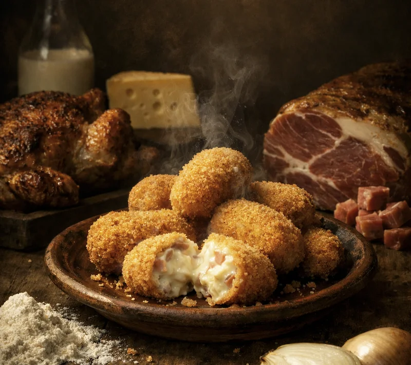 Croquetas dorées maison